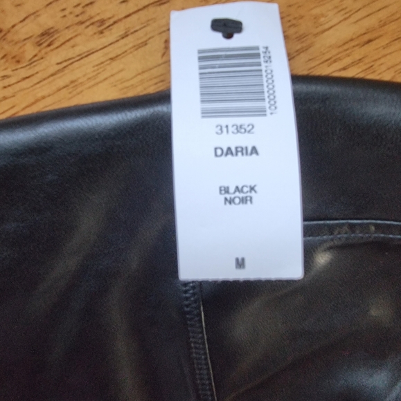 🆕️ Aritzia Wilfred Free Daria Vegan Leather High Waisted Leggings Pants Size M - Picture 8 of 11